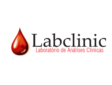 Logo LABCLINIC -Laboratório de análises clínicas.